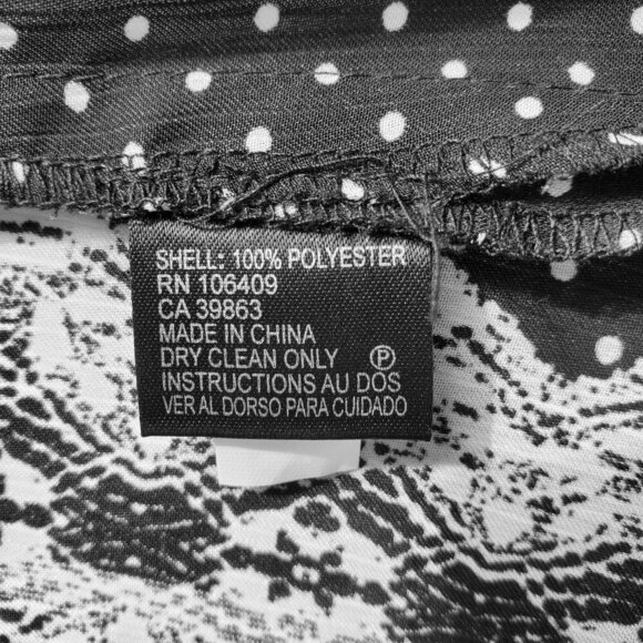 Tahari ASL Ruffle Button up Sleeveless Blouse Great for Under a Business Suit S - Picture 8 of 11